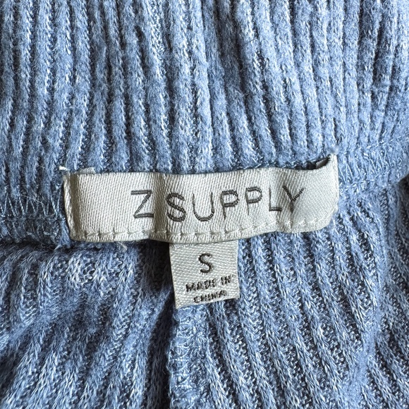 Z Supply Women's Beachy Rib Terry Pant - Size Small - Picture 8 of 9